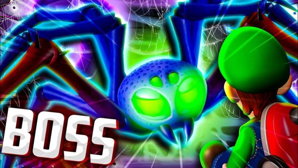 LUIGI'S MANSION 2 HD MONSTER SPINNE BOSS! (Nintendo Switch) | Domtendo