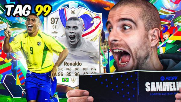 2 LEGENDEN DES SPIELS in 1 PACK 😲😍 Kann ich ALLE KARTEN SAMMELN in EA FC 24 TAG 99 (Experiment)🧐🧪