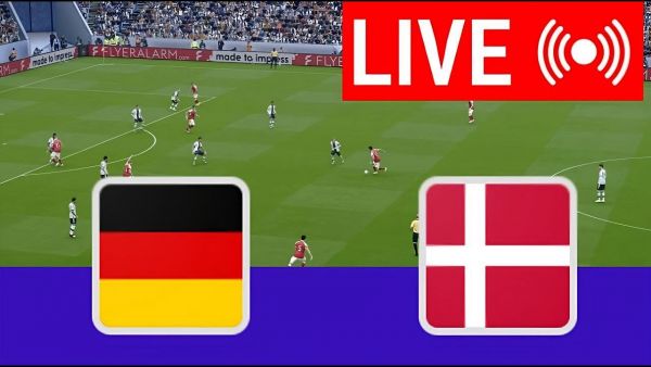 🔴LIVE : Germany vs Denmark | UEFA EURO 2024 Matches Live Round of 16 game simulation and recreation
