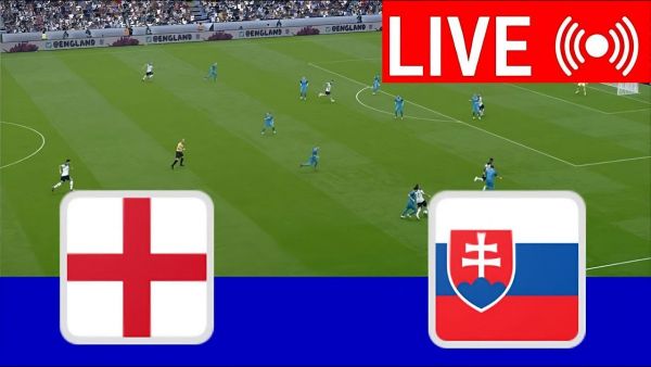 🔴LIVE : England vs Slovakia  | UEFA EURO 2024 | Match Live Now  video game simulation and recreation
