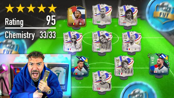 🚨OMG MEIN BESTES DRAFT!! 128 RATED GREATS OF THE GAME FUT DRAFT CHALLENGE EA FC 24 😱🔥