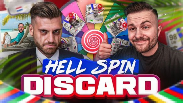 Entschuldigung UDO … 😰🥹 War’s das mit HELL SPIN DISCARD ?