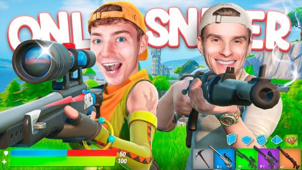 NUR MIT SNIPER Challenge mit ALVI in OG FORTNITE! 😱🫨
