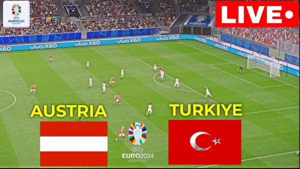 🔴LIVE : AUSTRIA vs TURKIYE I UEFA EURO 2024  I LIVE FOOTBALL MATCH| eFootball Pes21 Gameplay