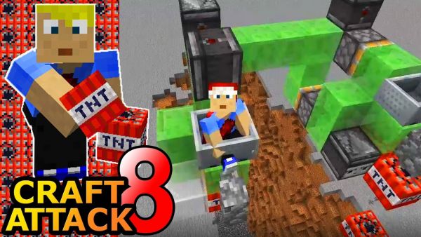 Das GRÖßTE LOCH auf diesem Server entsteht hier! + Technik! - Minecraft Craft Attack 8 #130