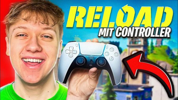 ICH Spiele OG FORTNITE auf CONTROLLER... 😂🎮 (Reload Modus)
