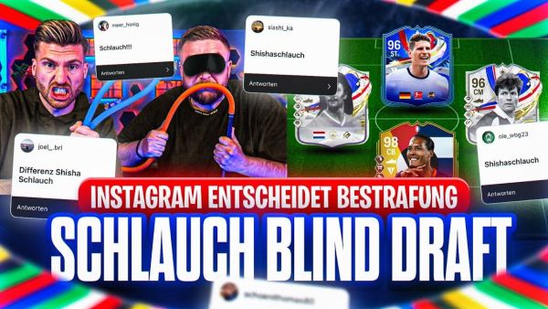 INSTAGRAM ENTSCHEIDET Differenz EM DRAFT BATTLE (Dumme IDEE) 😱🤬 EA FC 24