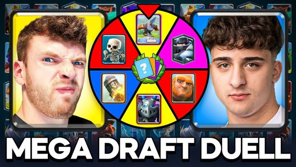 😱😨BIGSPIN vs. DOMINIK - MEGA AUSWAHL DUELL mit GLÜCKSRAD! | Clash Royale Deutsch