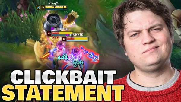 STATEMENT zum Clickbait auf YouTube!