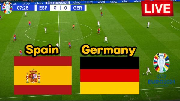 🔴 Spain vs Germany LIVE | UEFA EURO 2024 | Match Live Now