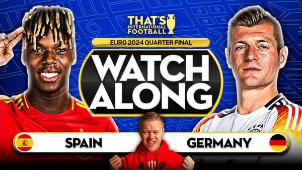 SPAIN vs GERMANY! LIVE EURO 2024 with Mark GOLDBRIDGE LIVE
