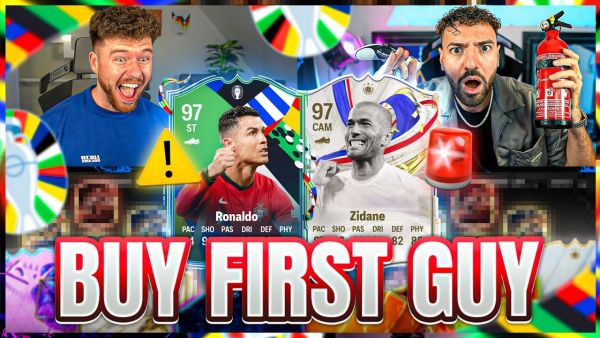 ES BRENNT 🔥😨 TEURES BUY FIRST GUY GEHT AB 🚨 EA FC 24 CHALLENGE