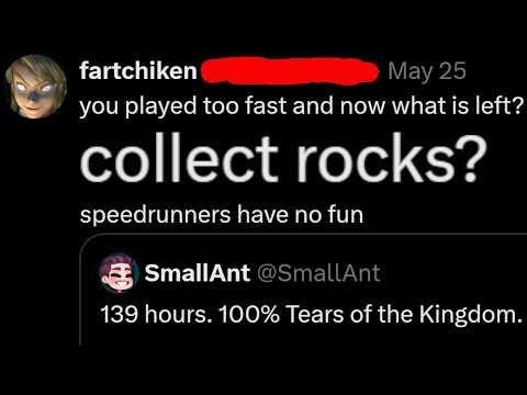 I collected every rock in Tears of the Kingdom.