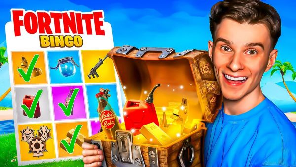 XXL FORTNITE ITEM BINGO