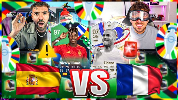 KOMPLETT R.I.P 🚨 FRANKREICH 🇫🇷 vs SPANIEN 🇪🇸 SQUAD BUILDER BATTLE ☠ Wakez vs kleiner Cousin EA FC 24