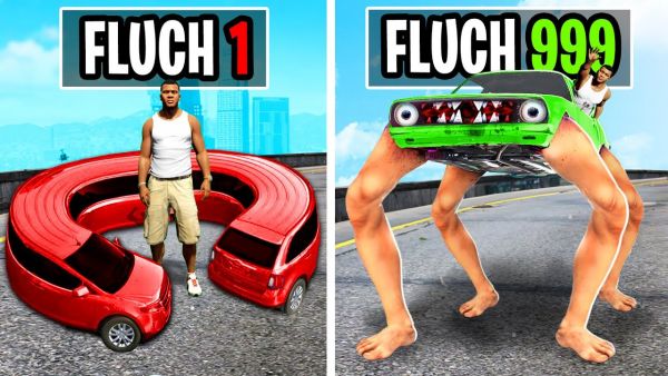 GTA 5 aber 1 CRASH = AUTO wird VERFLUCHT!👻