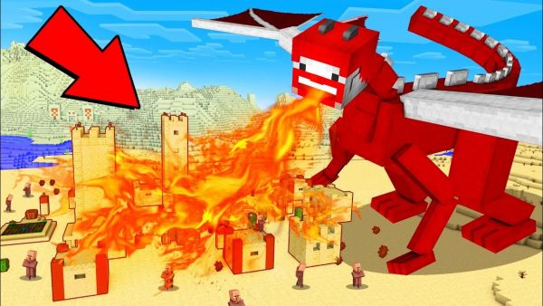ÜBERNIMM MINECRAFT als SUPER DRACHE!
