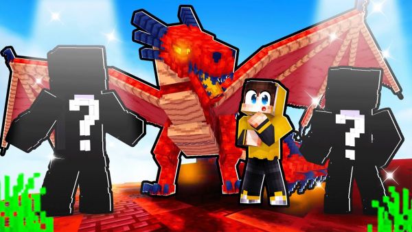 FEUERDRACHE sagt ich DARF NEUEN WÄCHTER AUSWÄHLEN auf YouTuber INSEL