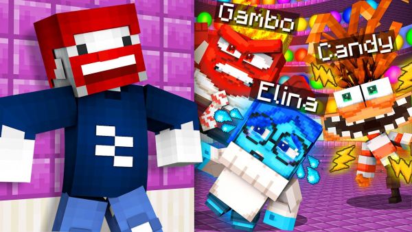 Alles steht Kopf Hide and Seek in Minecraft