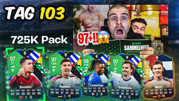 97+ !! 😱🚀 Kann ich ALLE KARTEN SAMMELN in EA FC 24 ?! TAG 103 (Experiment) 🧐🧪
