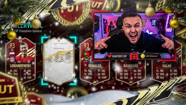 ICON PACK + 86+ PLAYER PICK UPGRADE 😱 FIFA 21: Fut Champions Rewards Pack Opening 🎄