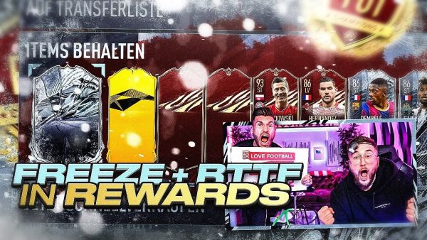 FREEZE + RTTF im Fut Champions Rewards PACK OPENING 🎄😱 Weihnachtsüberraschung !! FIFA 21
