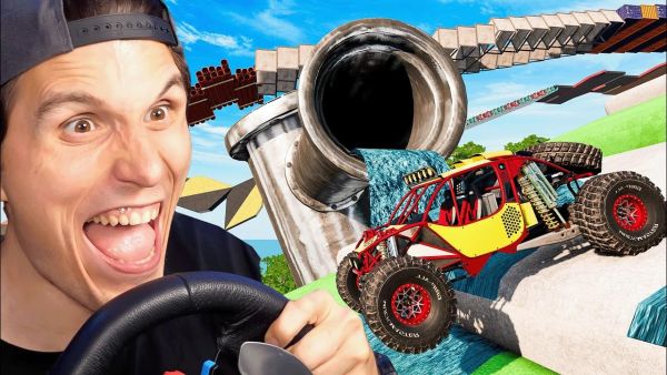Welches Auto überlebt die Treppen der Zerstörung? | BeamNG