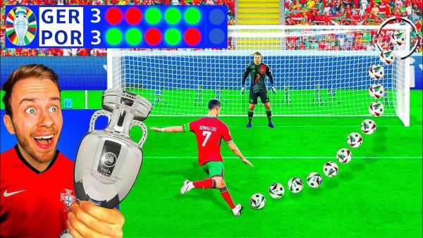 EURO 2024 - aber nur mit Elfmetern! 👀⚽️ (Deutschland EM)
