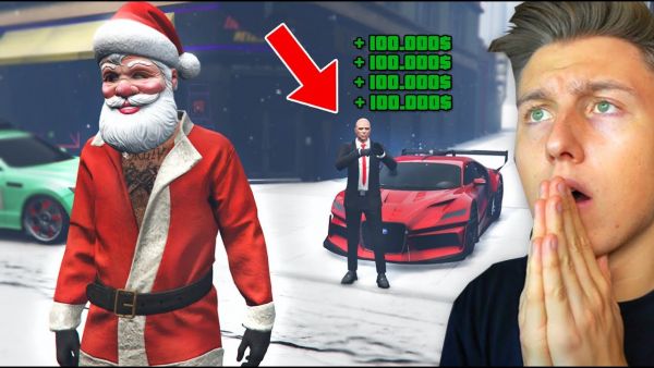 GTA 5 Spielern AUTOS und GELD schenken! (kleiner Junge freut sich)