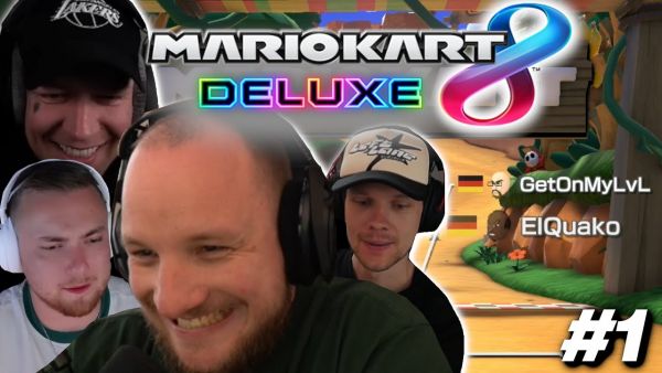 🤣😍ZURÜCK AUF DER RENNSTRECKE! - MARIO KART mit MONTE, DANNY & SASCHA | ELoTRiX