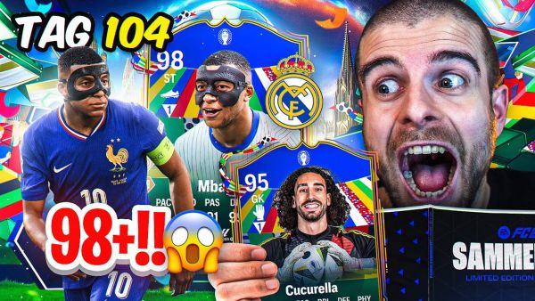 98+ !! 😱🔥 Kann ich ALLE KARTEN SAMMELN in EA FC 24 ?! TAG 104 (Experiment) 🧐🧪