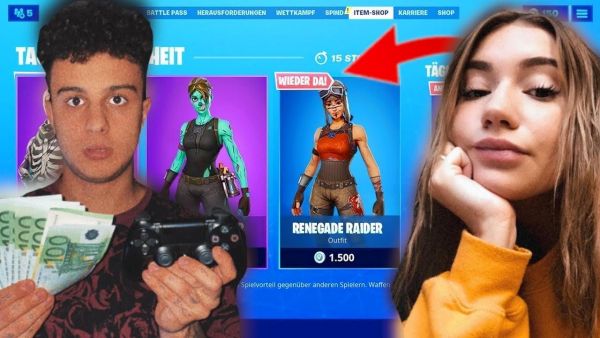 Jedes mal wenn ich sterbe MUSS ich meiner FREUNDIN was aus dem Shop KAUFEN.. Fortnite