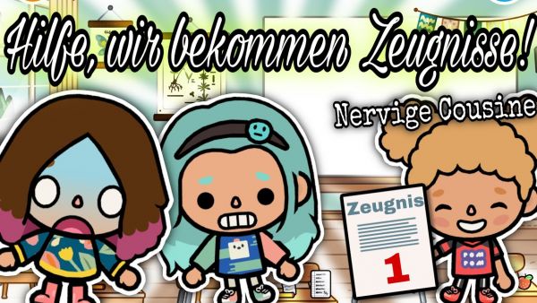 HILFE, WIR BEKOMMEN ZEUGNISSE! 😨  | PART 3  | SPANNEND | TOCA BOCA STORY DEUTSCH | ALLES TOCA