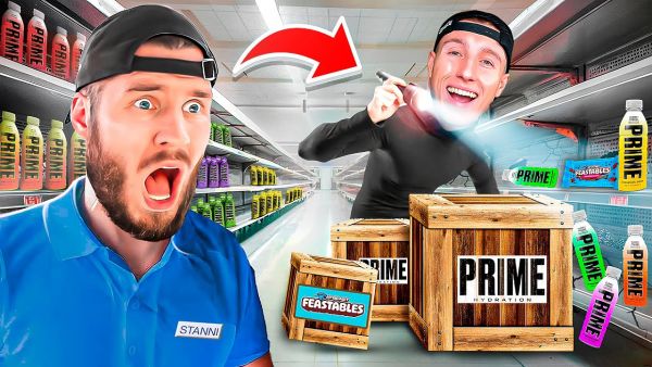 ich FINDE einen LADENDIEB in MEINEM SUPERMARKT!