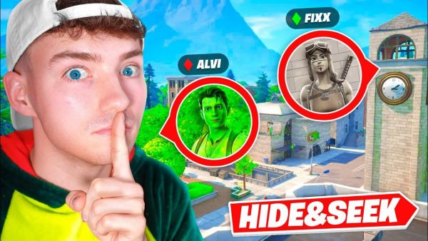 Das YOUTUBER HIDE & SEEK in FORTNITE OG! 🏆