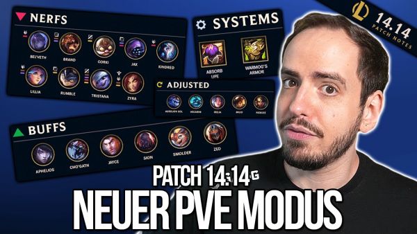 Neuer PVE Modus! - SWARM | Patch Notes 14.14 Rundown von Johnny