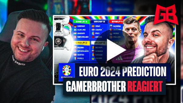 GamerBrother REAGIERT auf seine EM 2024 PROGNOSE 😂🏆