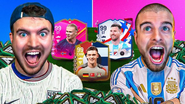 NEUER ACCOUNT! WER erreicht MEHR in 1 STUNDE mit 100€ in EA FC 24 🔥🤯 (ACCOUNT BATTLE 🏆)