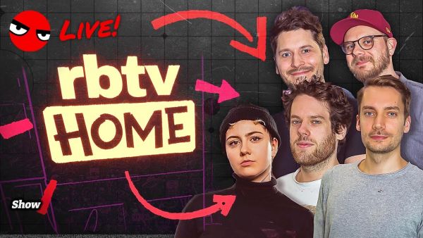 RBTV HOME u.a. mit Eddy, Janina, Florentin, Mark, Valle, Timo & Simon