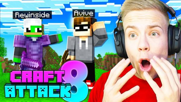 ICH TRETE dem CRAFT ATTACK 8 Server bei! (ERSTE Folge mit Rewi)
