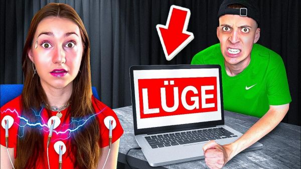 LÜGENDETEKTOR TEST mit meiner FREUNDIN! 😳 (extrem)