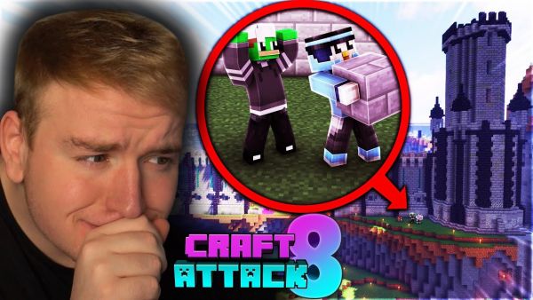 Wir BEGINNEN mit dem BAU von POGWARTS! (Craft Attack 8)
