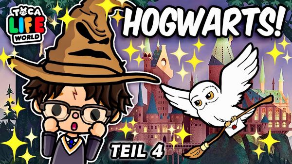 🎩 DER SPRECHENDE HUT ⚡️ TEIL 4 🔮 HARRY POTTER 1 ⚡️ DEUTSCHE TOCA BOCA STORY HOGWARTS