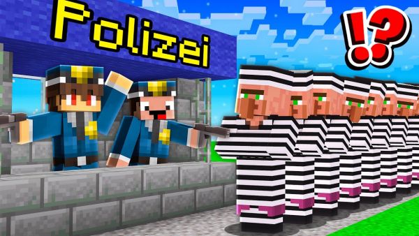 Semlaki und Billy Überleben 100 Tage als Polizisten in Minecraft!