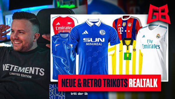NEUES SCHALKE TRIKOT 🤔 GamerBrother REALTALK über NEUE & RETRO TRIKOTS 👕