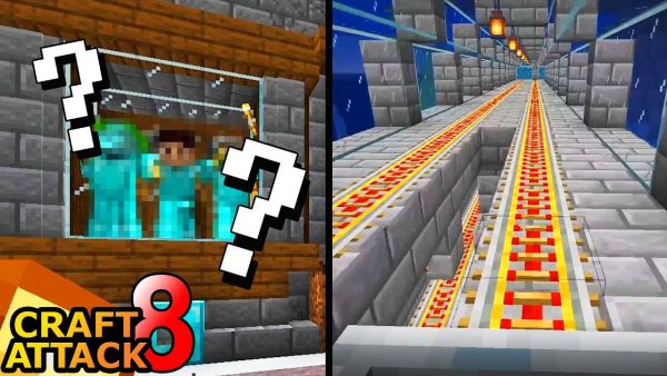 TheJoCraft zeigt die geheime Sicherheits Technik der Diamond Group! - Minecraft Craft Attack 8 #139