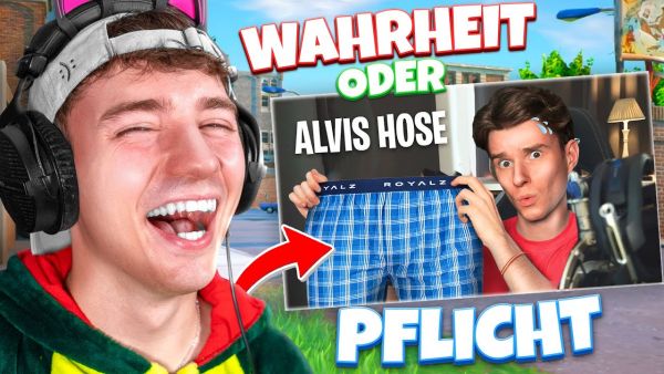 Ehrenloses WAHRHEIT oder PFLICHT mit ALVI in FORTNITE! 😂💀