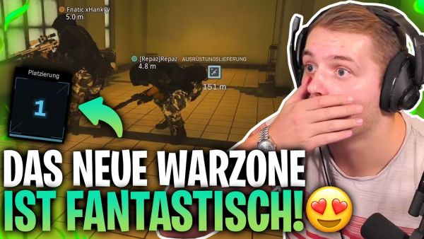 😍🤩 WUNDERSCHÖNER erster WIN im neuen WARZONE! | @xHankyy und @Repaz überlassen mir die Calls?! 😂