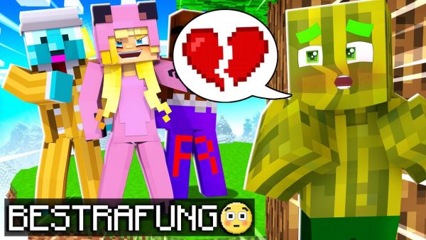 MINECRAFT, ABER VERLIEREN = PEINLICHE BESTRAFUNG...