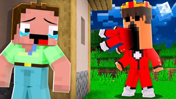 Billy findet BÖSEN FAKE SEMLAKI und Attackiert das Dorf in Minecraft!